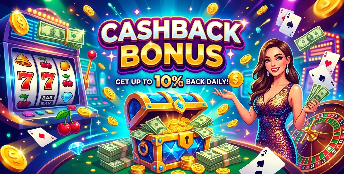 Revolution casino cashback bonus